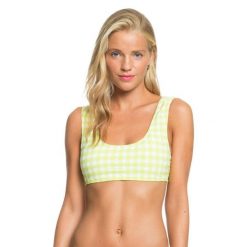 Góra od bikini Roxy Beautiful Sun. Żółte bikini damskie Roxy, s, bez wzorów. W wyprzedaży za 57.00 zł.