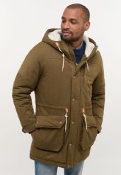 MĘSKA KURTKA ZIMOWA PARKA MUSTANG Daniel Classic Parka Beech 1014180 6426. Kurtki męskie Mustang, na zimę, l, bez wzorów, bez kaptura. Za 329.99 zł.
