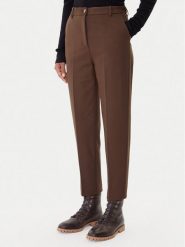 ViCOLO Spodnie materiałowe TF0229 Brązowy Regular Fit. Brązowe spodnie materiałowe damskie ViCOLO, l, bez wzorów, z materiału. Za 289.99 zł.