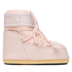 Śniegowce Moon Boot. Czerwone śniegowce i trapery damskie Moon Boot. Za 809.99 zł.