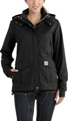 Carhartt Kurtka Carhartt Shoreline Jacket Wmn Black. Czarne kurtki damskie Carhartt, bez wzorów, bez kaptura. Za 680.10 zł.