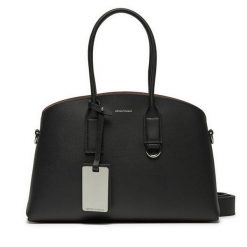 Torebka Emporio Armani. Czarne torebki do ręki damskie Emporio Armani, bez wzorów, klasyczne, bez dodatków. Za 1,226.99 zł.