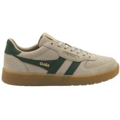 Sneakersy damscy Gola Hawk 86. Zielone obuwie sportowe damskie Gola, bez wzorów, ze skóry, trekkingowe. Za 427.50 zł.