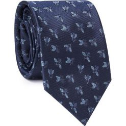 Krawat w muchy KWGR000299. Szare krawaty i muchy Giacomo Conti, z jedwabiu. Za 129.00 zł.