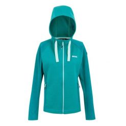 Bluza damska z kapturem Regatta Vatana. Zielone bluzy sportowe damskie Regatta, bez wzorów, z kapturem, trekkingowe. Za 285.00 zł.