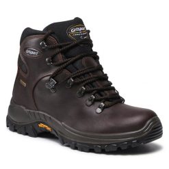 Trekkingi Grisport. Brązowe kozaki męskie Grisport, trekkingowe. Za 419.99 zł.