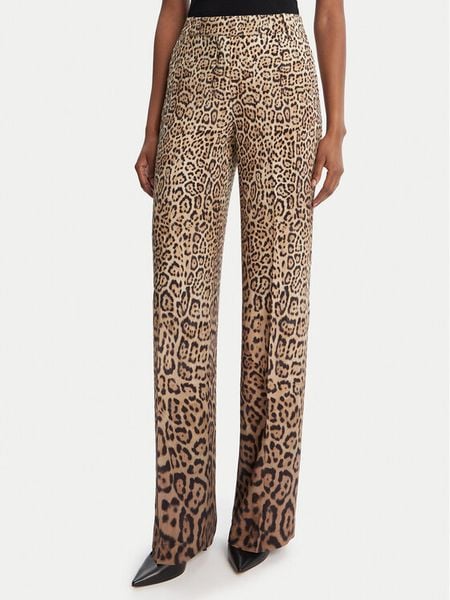 Marciano Guess Spodnie materiałowe 5YGB08 7342A Beżowy Regular Fit. Brązowe spodnie materiałowe damskie Marciano Guess, z aplikacjami, z materiału. Za 549.99 zł.