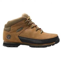 Buty do chodzenia męskie Timberland Euro Sprint Mid Lace Boot. Brązowe trekkingi męskie Timberland, na zimę, do biegania. Za 606.00 zł.