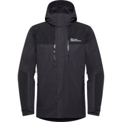 Kurtka w góry męska Jack Wolfskin A618586350. Szare kurtki męskie Jack Wolfskin, na zimę, l, bez wzorów, z materiału, klasyczne, z kapturem. Za 1,584.00 zł.
