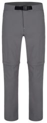 Męskie spodnie softshell Loap Urman szare. Szare spodnie sportowe męskie Scarpa, na zimę, m, bez wzorów, z elastanu, do biegania. Za 180.29 zł.