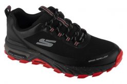 Buty sportowe Sneakersy męskie, Max Protect - Promote Track. Czarne trekkingi męskie Skechers, przed kostkę, trekkingowe. Za 379.99 zł.