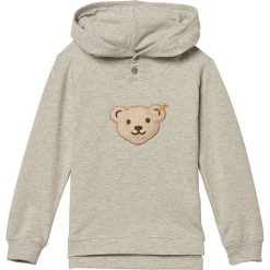Bluza w kolorze beżowym. Brązowe bluzy dla niemowląt Steiff, z aplikacjami, bez ramiączek, bez kaptura. W wyprzedaży za 68.95 zł.