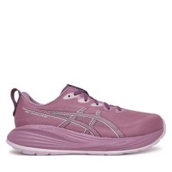 Buty do biegania Asics. Fioletowe obuwie sportowe damskie Asics, bez wzorów, do biegania. Za 519.99 zł.