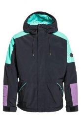 Kurtka narciarska męska Quiksilver Radicalo - Technical Snow. Czarne kurtki męskie Quiksilver, na zimę, m, bez wzorów, z lycry, bez kaptura. Za 541.99 zł.