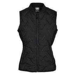Damska Kamizelka Miran Hybrid Active Gilet. Czarne bluzy sportowe damskie Trespass, m, bez wzorów, bez kaptura, trekkingowe. Za 193.99 zł.