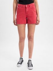 JJXX Dżinsowe szorty - JXLaura Kobiety Bawełna czerwony, S. Czerwone szorty damskie JJXX, na lato, s, bez wzorów, z bawełny. Za 129.95 zł.