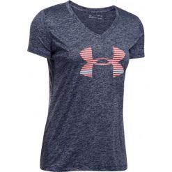 Under Armour Koszulka damska Tech SSV Graphic Twist granatowa r. S (1298188-410). T-shirty damskie Under Armour. Za 129.99 zł.