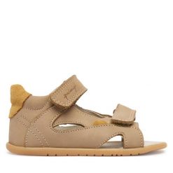 Sandały Primigi. Brązowe sandały chłopięce Primigi, bez zapięcia. Za 259.99 zł.