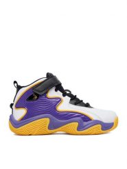 SHAQ Buty do koszykówki EO-DEVASTATOR 3.0 AQ95078Y-UZ Fioletowy. Fioletowe buty sportowe chłopięce Shaq, bez wzorów, ze skóry, bez zapięcia, do koszykówki. Za 229.99 zł.