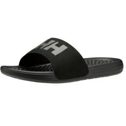 Klapki Helly Hansen H/H Slide 11714 990 czarne. Czarne klapki męskie z materiału. Za 319.13 zł.