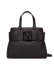 Armani Exchange Torebka XW000285 AF11902 U6032 Brązowy ciemny. Brązowe torebki do ręki damskie Armani Exchange, bez wzorów, ze skóry, bez dodatków. Za 729.99 zł.