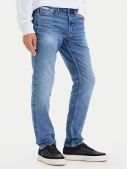 Calvin Klein Jeans Jeansy LV04RH707G Niebieski Slim Fit. Niebieskie jeansy męskie Calvin Klein Jeans. Za 489.99 zł.