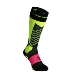 Skarpety skiturowe Compressport Ski Mountaineering Full Socks. Żółte skarpety damskie Compressport, bez wzorów. Za 155.99 zł.