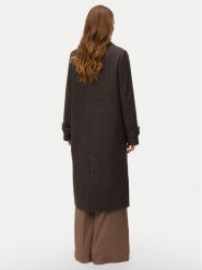 Vero Moda Płaszcz zimowy Eva 10348666 Brązowy Regular Fit. Brązowe kurtki damskie Vero Moda, na zimę, xl, bez wzorów, z syntetyku, bez kaptura. Za 359.99 zł.