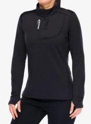 Bluza z zamkiem 1/2 damska Inov-8 Adventure Mid Half Zip. Czarne bluzy damskie Inov-8, l, bez wzorów, z materiału, bez kaptura. Za 395.99 zł.
