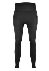 Legginsy fitness damskie Beshaped Lift Me Up z kieszeniami. Czarne legginsy damskie BESHAPED, s, bez wzorów, z dzianiny, z podwyższonym stanem, długie, na fitness i siłownię. Za 159.20 zł.