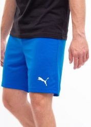 Spodenki Puma teamRISE niebieskie. Białe szorty męskie Puma, m, bez wzorów, z poliesteru, eleganckie. Za 55.09 zł.