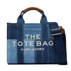 Torebka Marc Jacobs. Niebieskie torebki do ręki damskie Marc Jacobs, bez wzorów, klasyczne, bez dodatków. Za 1,149.00 zł.