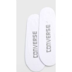 Converse - Stopki (2 pack). Białe skarpety damskie Converse, bez wzorów, z bawełny. Za 39.90 zł.