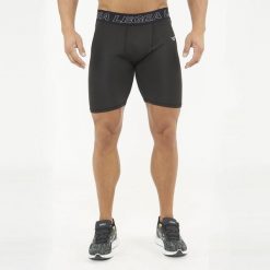Krótkie Spodnie Legea Ironboy Short Dorosłych. Czarne spodnie sportowe męskie Legea, l, bez wzorów, z materiału, do biegania. Za 76.90 zł.