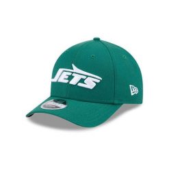 Czapka z daszkiem New Era 9forty New York Jets NFL MC OTC. Zielone czapki i kapelusze męskie New Era, bez wzorów. Za 193.50 zł.