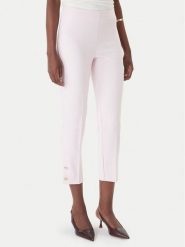 Rinascimento Spodnie materiałowe CFC0128641003 Różowy Slim Fit. Czerwone spodnie materiałowe damskie Rinascimento, xl, bez wzorów, z materiału. Za 449.99 zł.