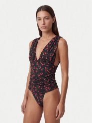 Guess Strój kąpielowy W6YZ34 K7181 Czarny. Czarne kostiumy jednoczęściowe damskie Guess, l, z aplikacjami, z syntetyku. Za 347.99 zł.