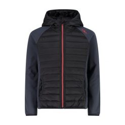 Hybrydowa wodoodporna kurtka z kapturem dla dziewczynek CMP. Czarne kurtki i płaszcze dla dziewczynek CMP, bez wzorów, z kapturem. Za 253.00 zł.