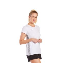 Damska koszulka Erima Essential Team. Białe t-shirty damskie Erima, l, bez wzorów, sportowe, bez kołnierzyka. Za 126.50 zł.