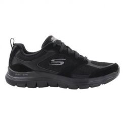 Buty do chodzenia damskie Skechers Flex Appeal 40. Czarne obuwie sportowe damskie Skechers, bez wzorów, z materiału, trekkingowe. Za 311.00 zł.