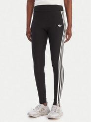 Adidas Legginsy 3-Stripes KD5572 Czarny Slim Fit. Czarne legginsy damskie Adidas, xs, bez wzorów, z bawełny. Za 149.99 zł.