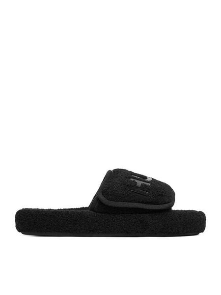 Hunter Kapcie CEO-JD25-530-2 Czarny. Czarne kapcie damskie Hunter, bez wzorów, z materiału. Za 99.99 zł.