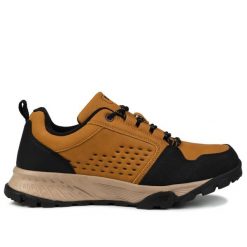 Buty męskie sportowe trekkingowe DK RIFTER. Brązowe trekkingi męskie DK, trekkingowe. Za 155.00 zł.