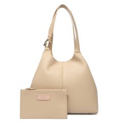 Torebka Coccinelle. Brązowe torebki do ręki damskie Coccinelle, bez wzorów, klasyczne, bez dodatków. Za 1,269.00 zł.