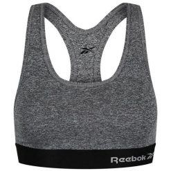 Sportowy Top Damski / Damski Simone. Szare koszulki sportowe damskie Reebok, bez wzorów, bez kołnierzyka, bez ramiączek, trekkingowe. Za 183.99 zł.