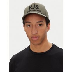 Czapka z daszkiem Parajumpers. Zielone czapki i kapelusze damskie Parajumpers, bez wzorów. Za 159.99 zł.