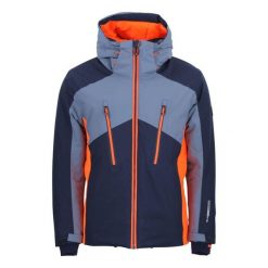 Kurtka Peak Mountain Crampon. Niebieskie kurtki męskie Peak Mountain, na zimę, m, bez wzorów, sportowe, bez kaptura. Za 743.50 zł.