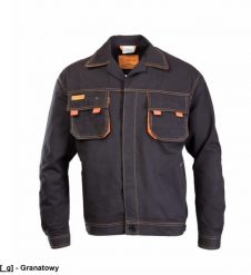 Polstar - BRIXTON SPARK BLUZA CIEMNA STAL, BAWEŁNA (100%), 300G/M2, granat-żółty M. Żółte bluzy męskie Polstar, m, bez wzorów, z bawełny, bez kaptura. Za 87.38 zł.