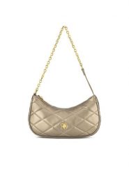 U.S. Polo Assn. Torebka BEUXT8445WVP Złoty. Żółte torebki do ręki damskie U.S. Polo Assn., bez wzorów, z tworzywa sztucznego, bez dodatków. Za 167.99 zł.