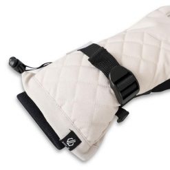 Rękawice narciarskie dla kobiet Dare2B DWG365. Szare rękawiczki damskie Dare 2b, bez wzorów, sportowe. W wyprzedaży za 109.99 zł.